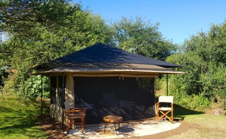 slaapplek migombani camp arusha tanzania