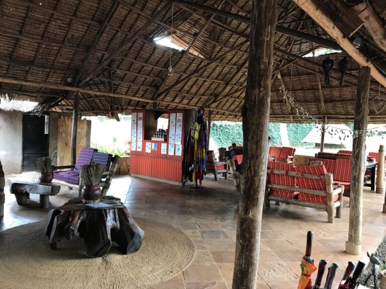 receptie honey badger lodge