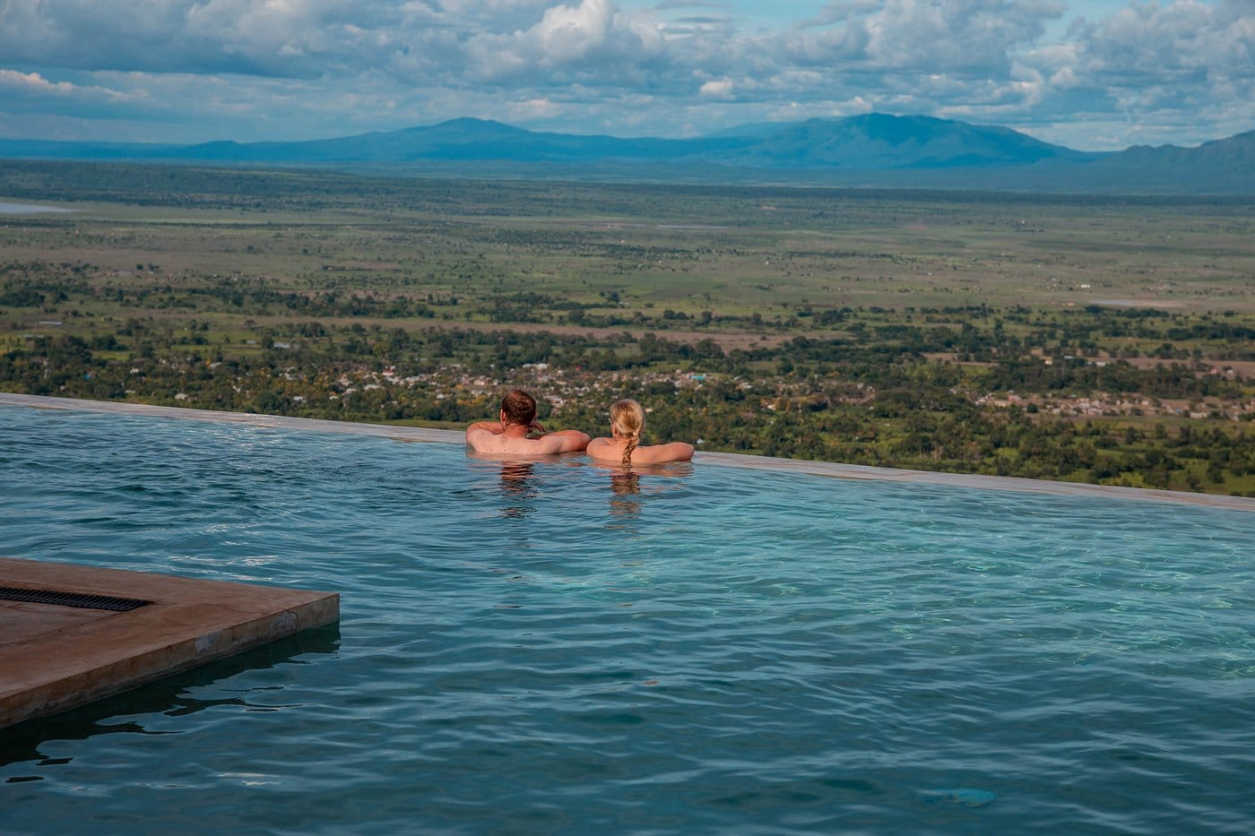 manyara best view lodge zwemmen
