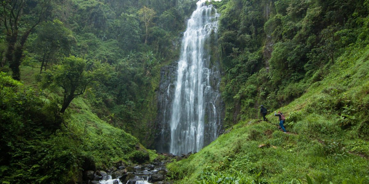 de indrukwekkende Materuni Waterval